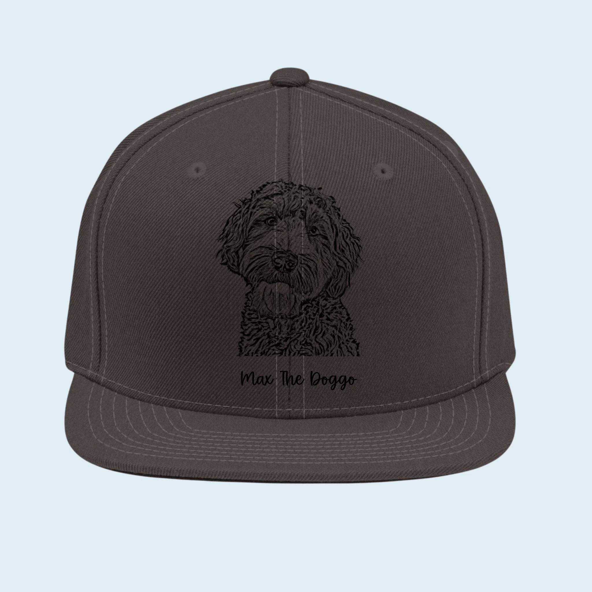 Personalized Dog Dad Snapback Hat