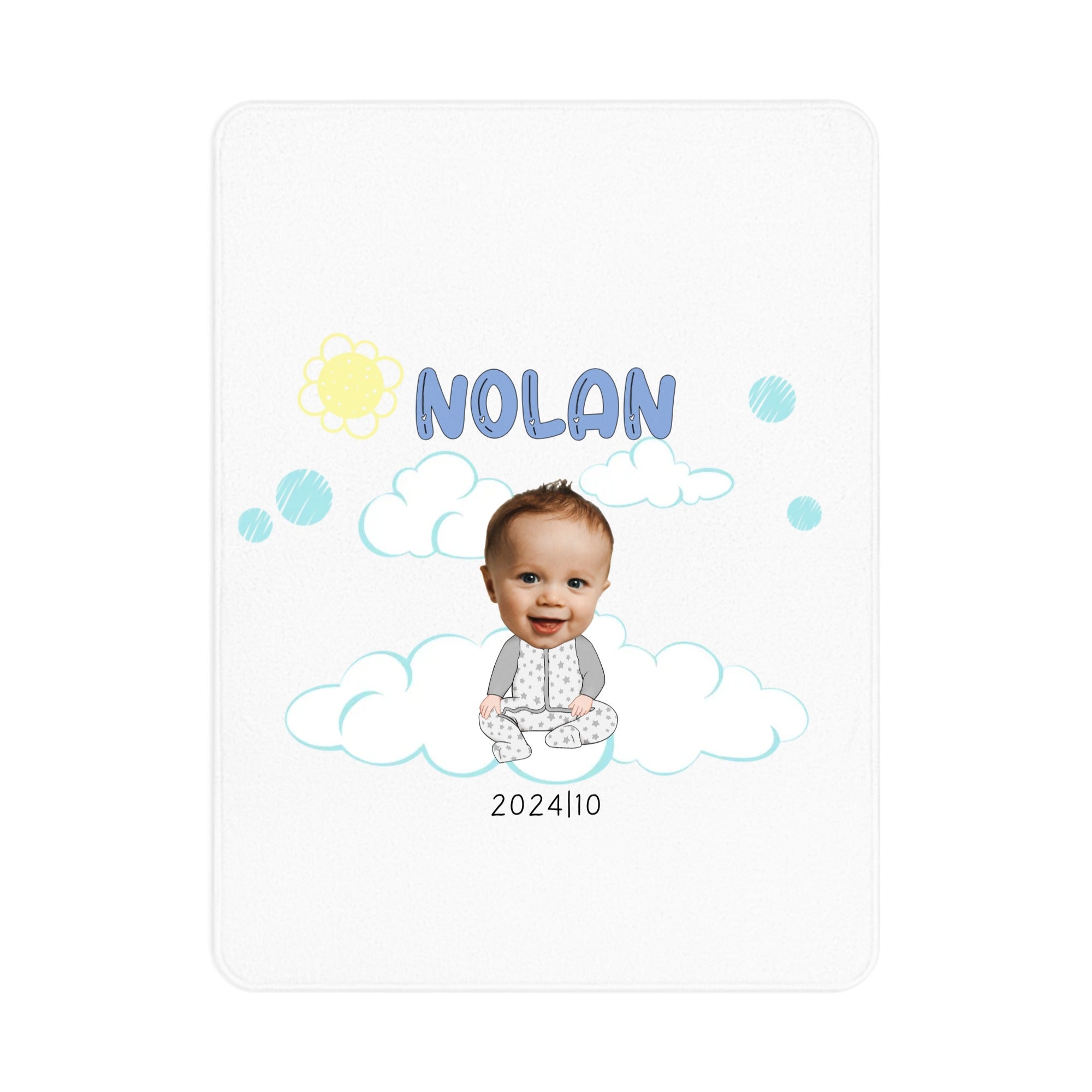 Personalized Kids Blanket With Custom Photo