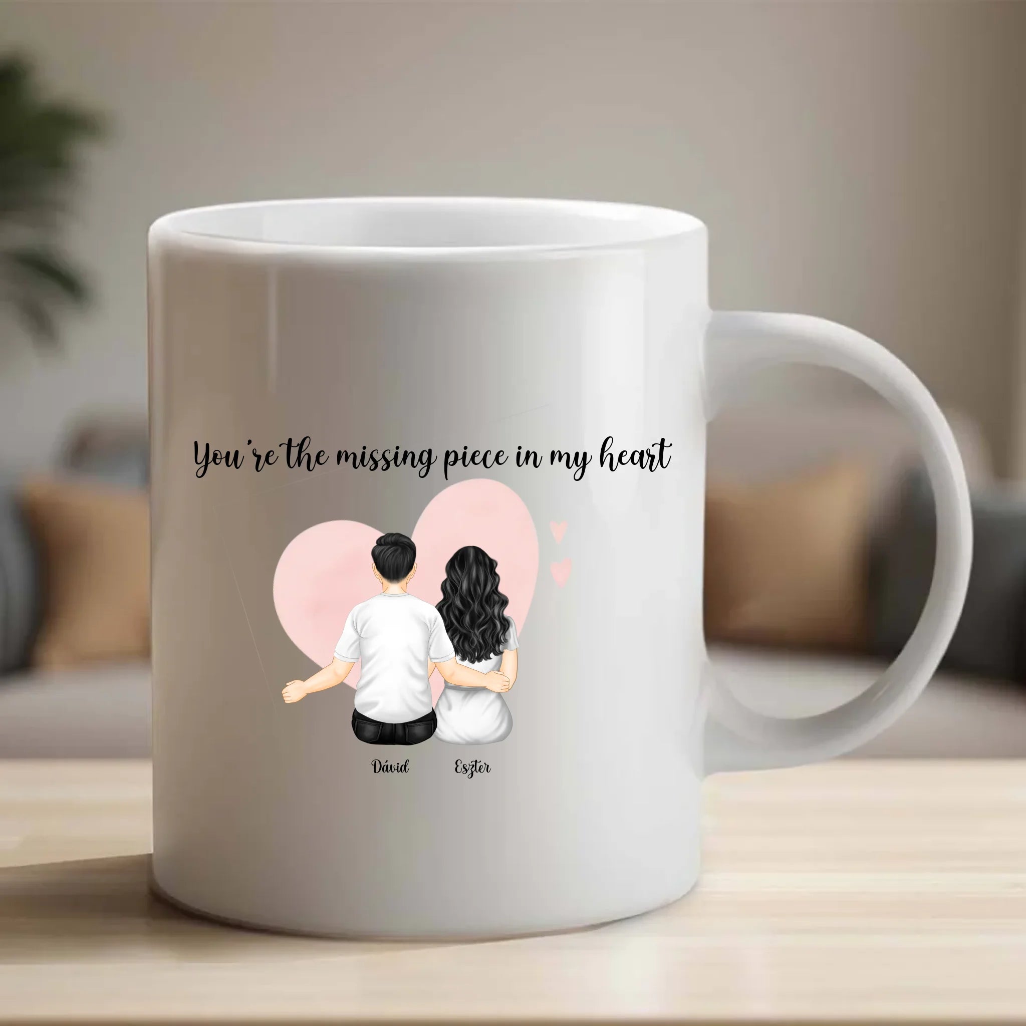 Personalized Mug Couple Missing Piece