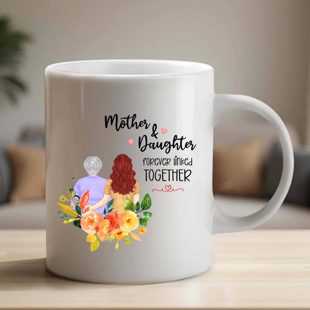 Personalized Mug Mother and Daughter