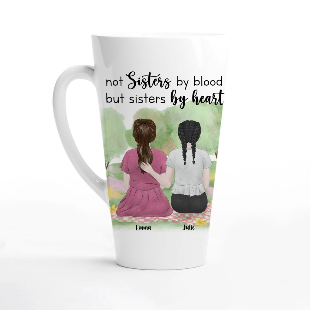 Personalized Mug Sisters By Heart