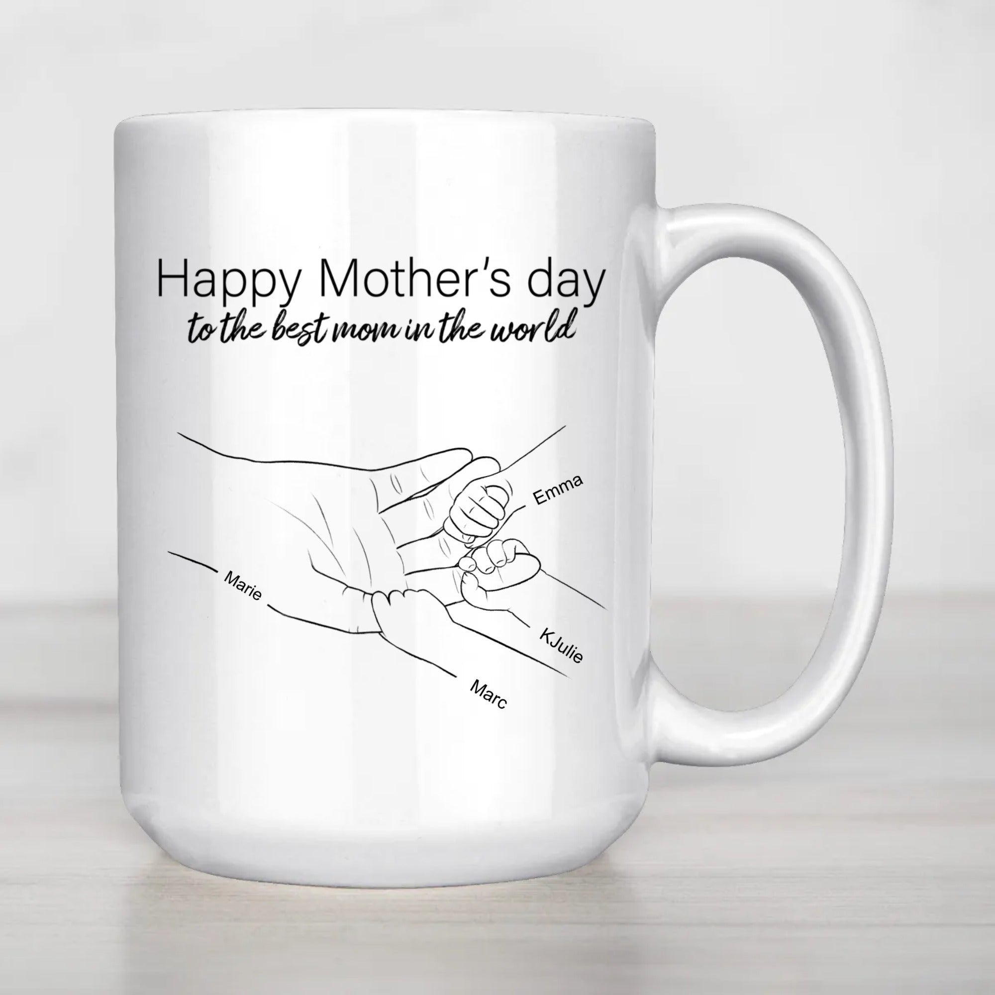 Personalized Mug The Best Mom In The World