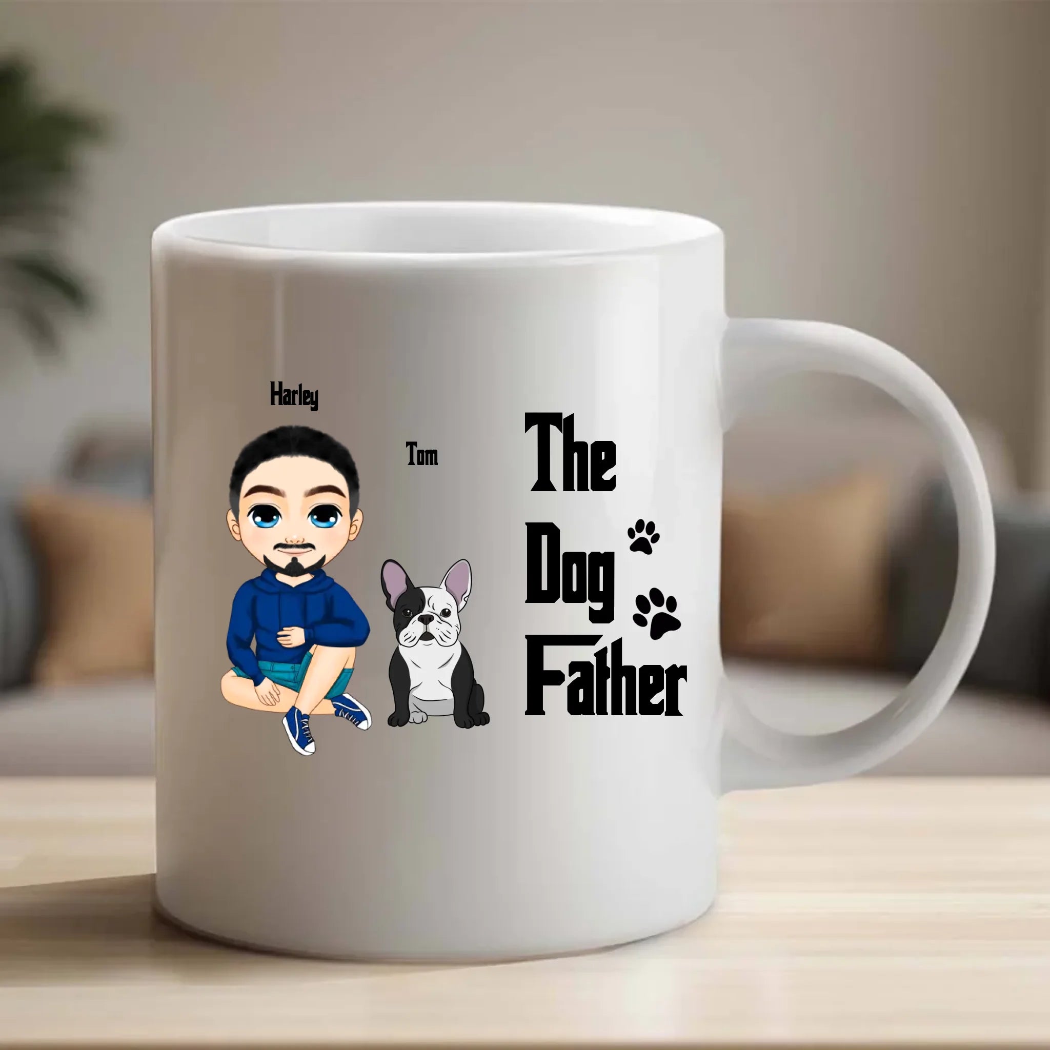 Personalized Mug The Dog Father