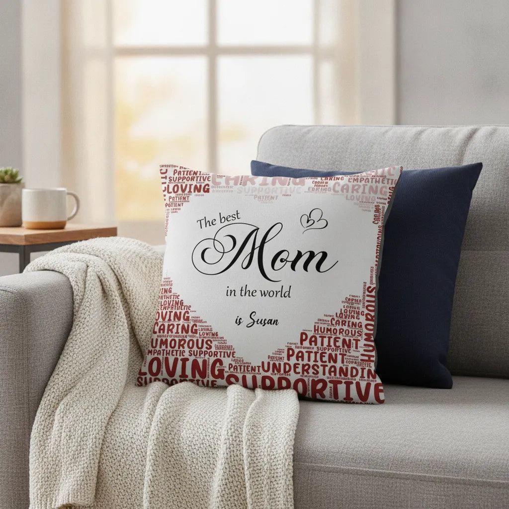Personalized Pillowcase The Best Mom In The World