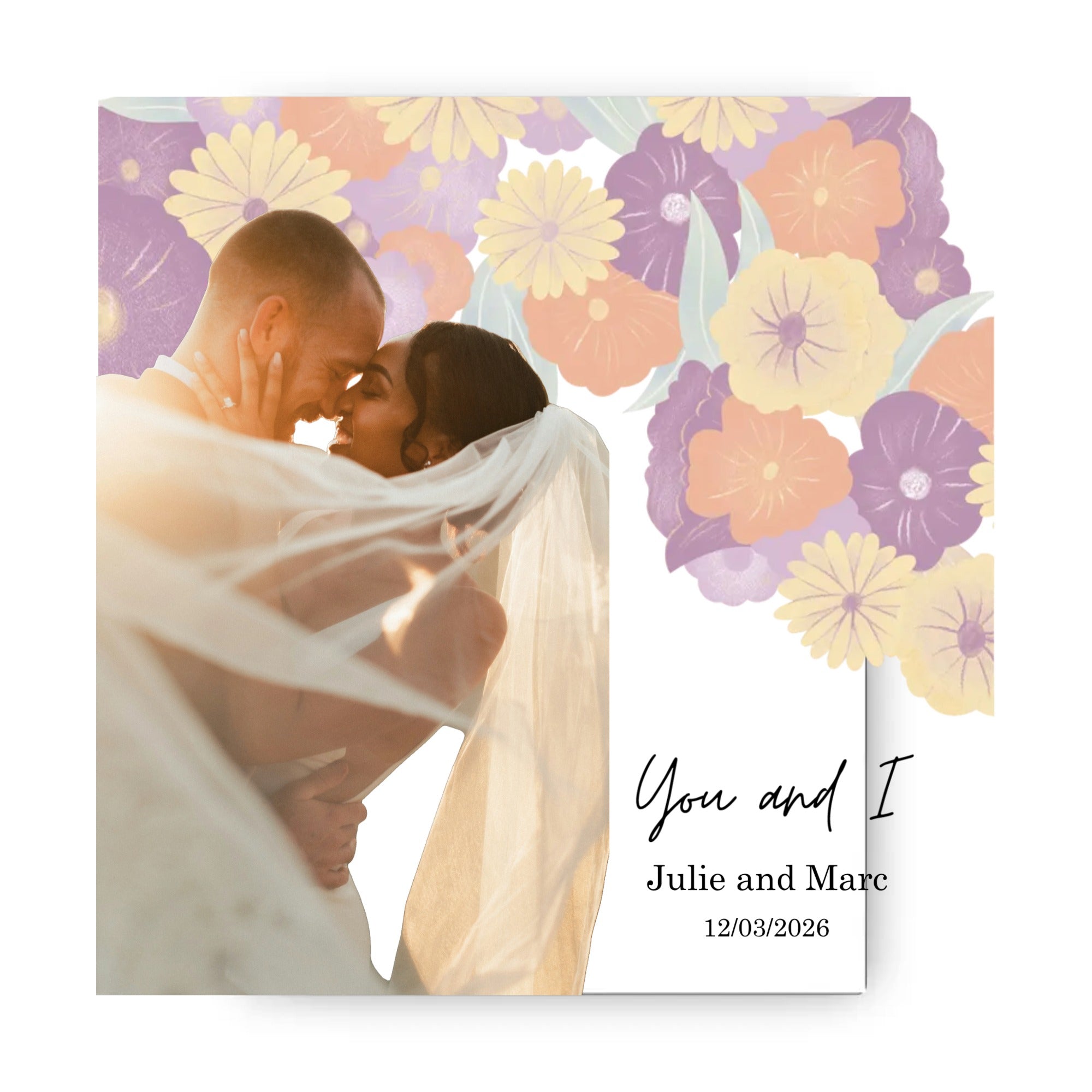 Personalized Poster Just Married