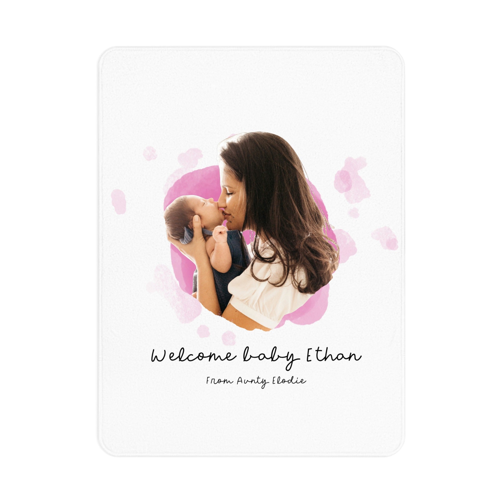 Personalized Toddler Blanket With Photo