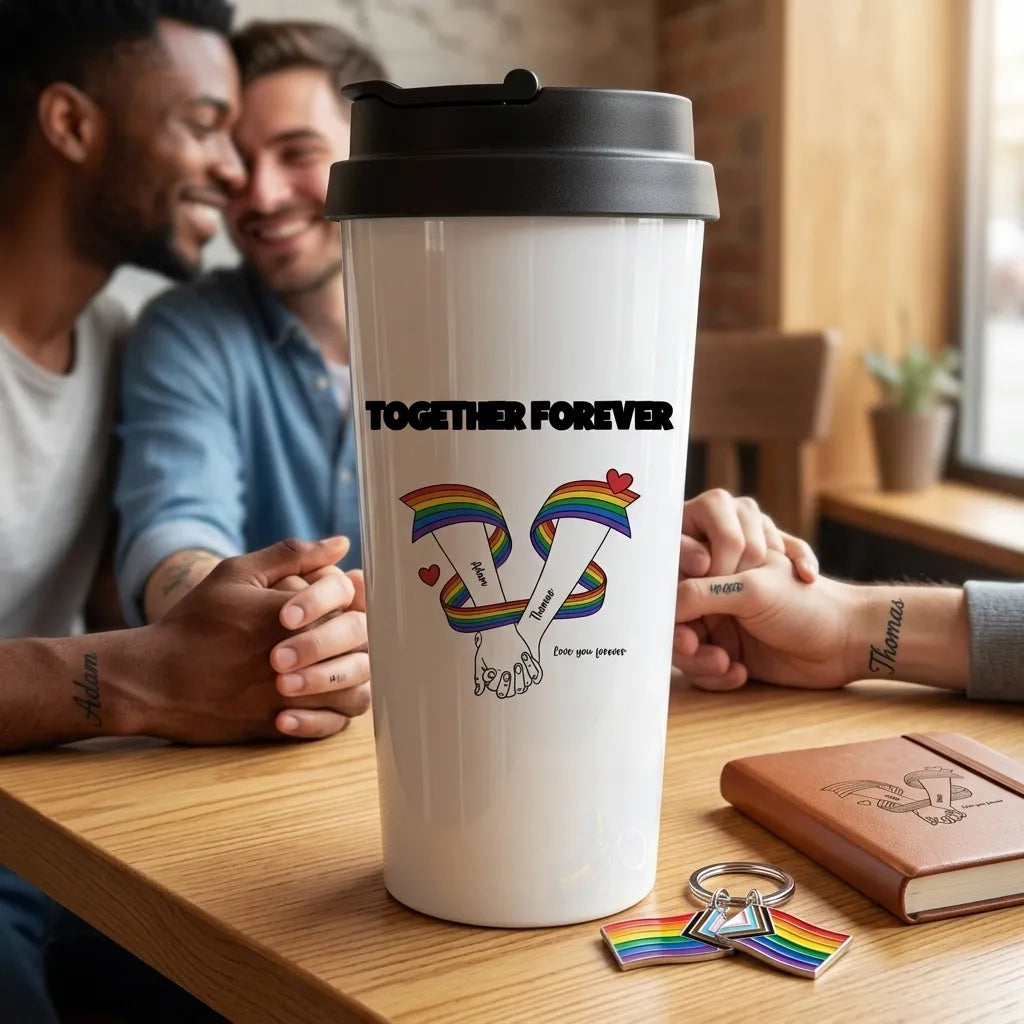 Personalized Tumbler Gay Pride