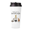 Personalized Tumbler Cats are my favorite people