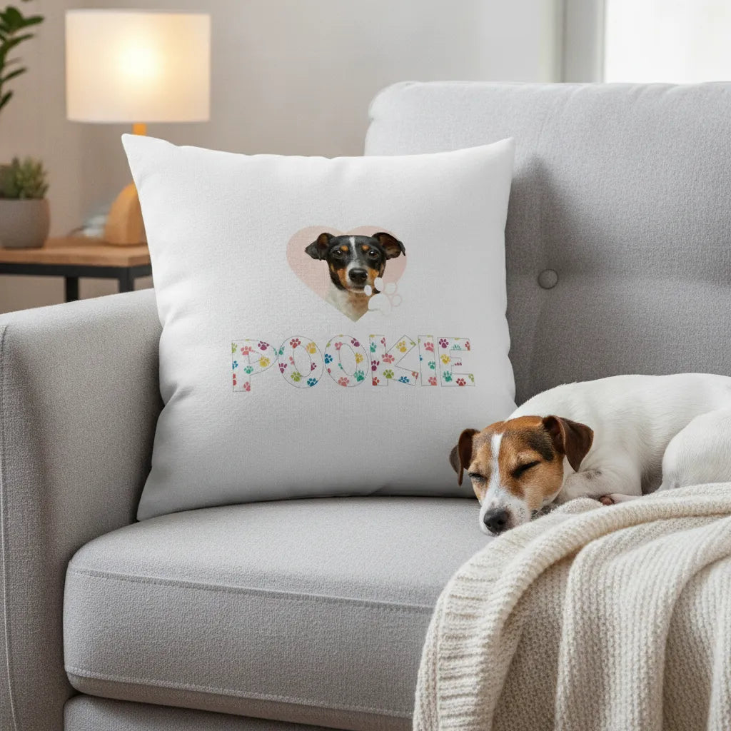Personalized Pillowcase Pet Photo and Name