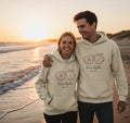 Personalized Hooded Pullover With Couple Initials