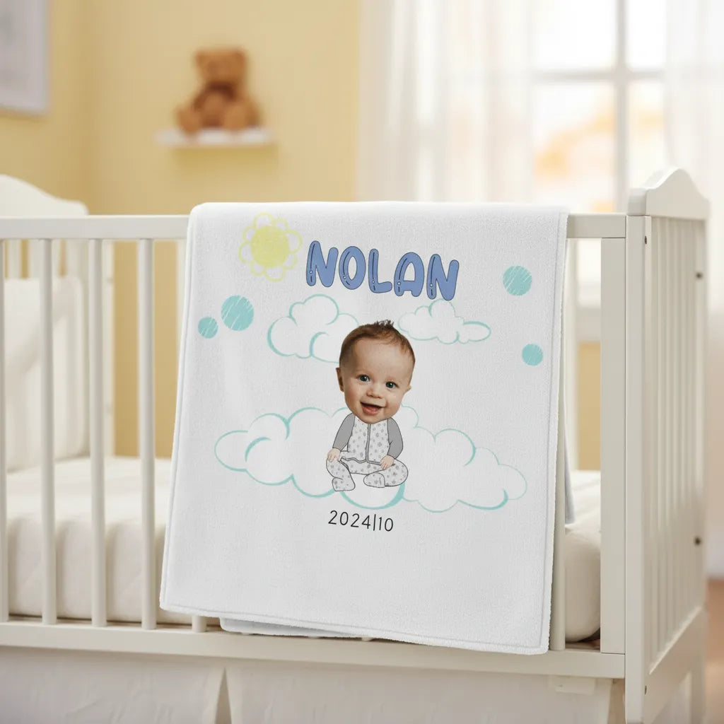 Personalized Kids Blanket With Custom Photo