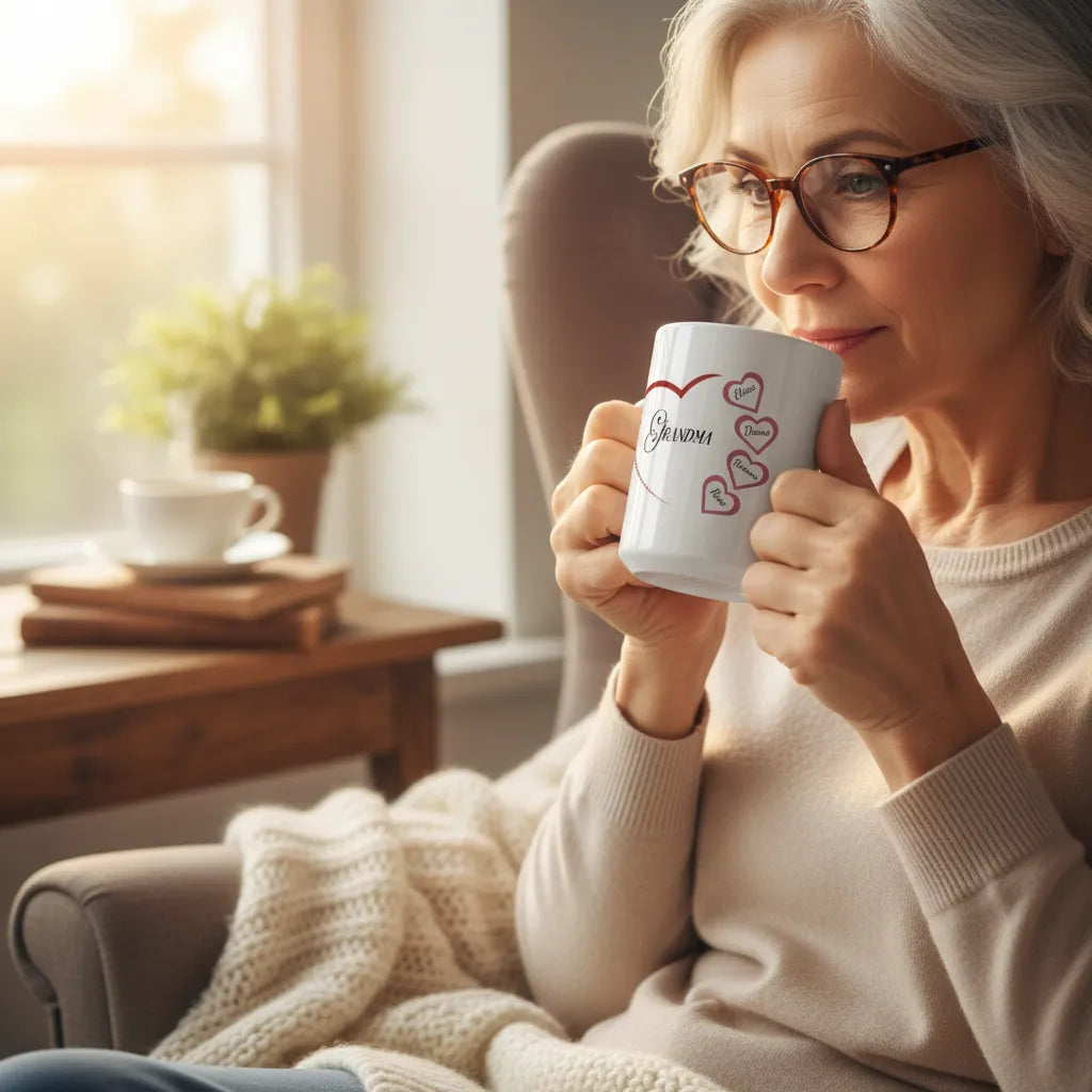 Personalized Mug First Mom and Then Grandma