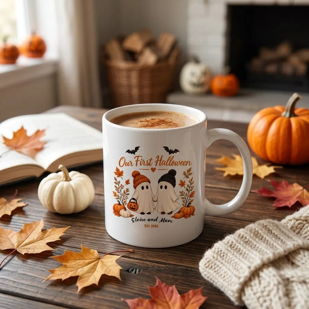 Personalized Mug Our First Halloween