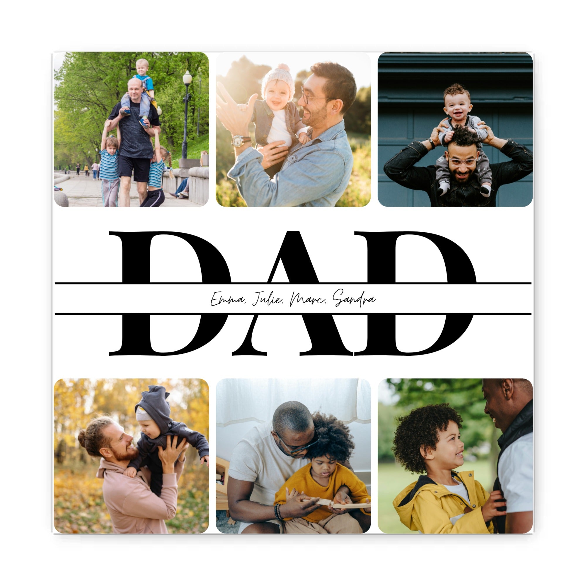 Personalized Poster Best Dad