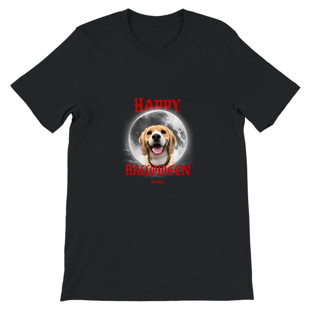 Personalized Tee Shirt Spooky Season With Pet Photo