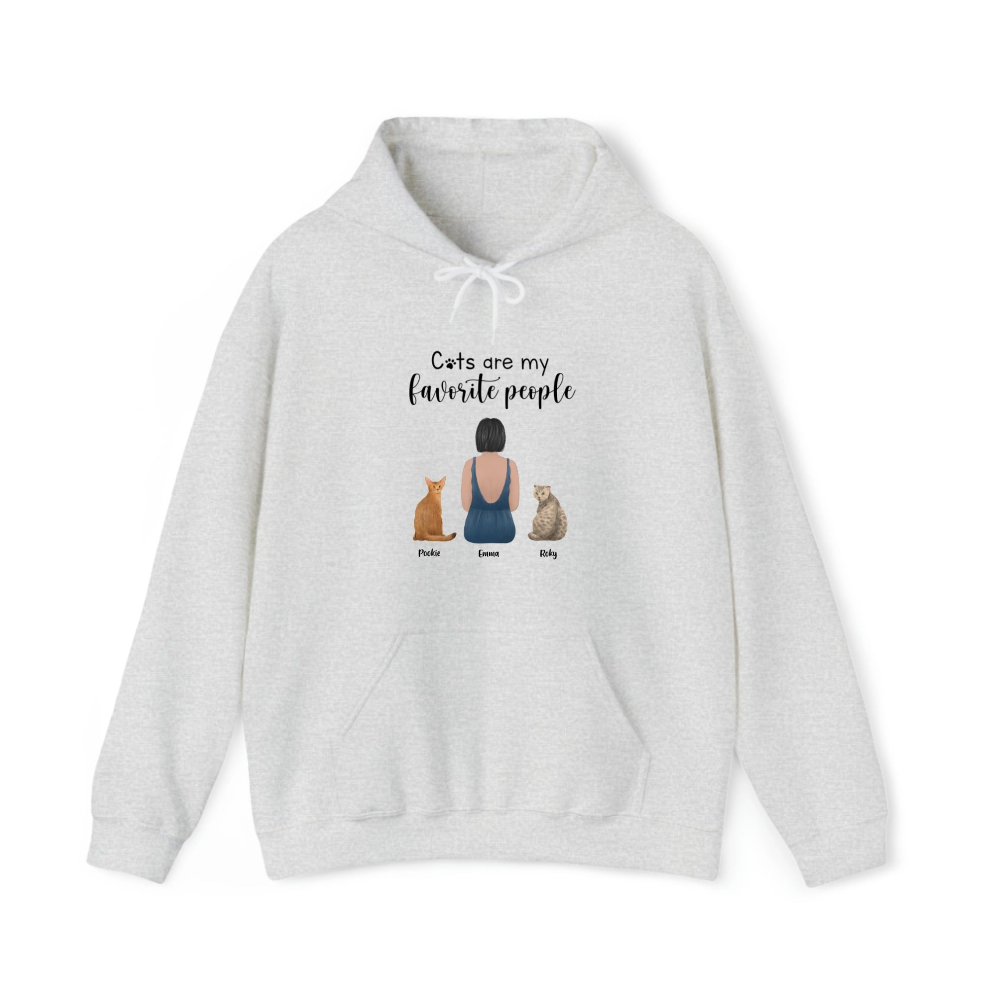 customized Hoodie Cats Are My Favourite People