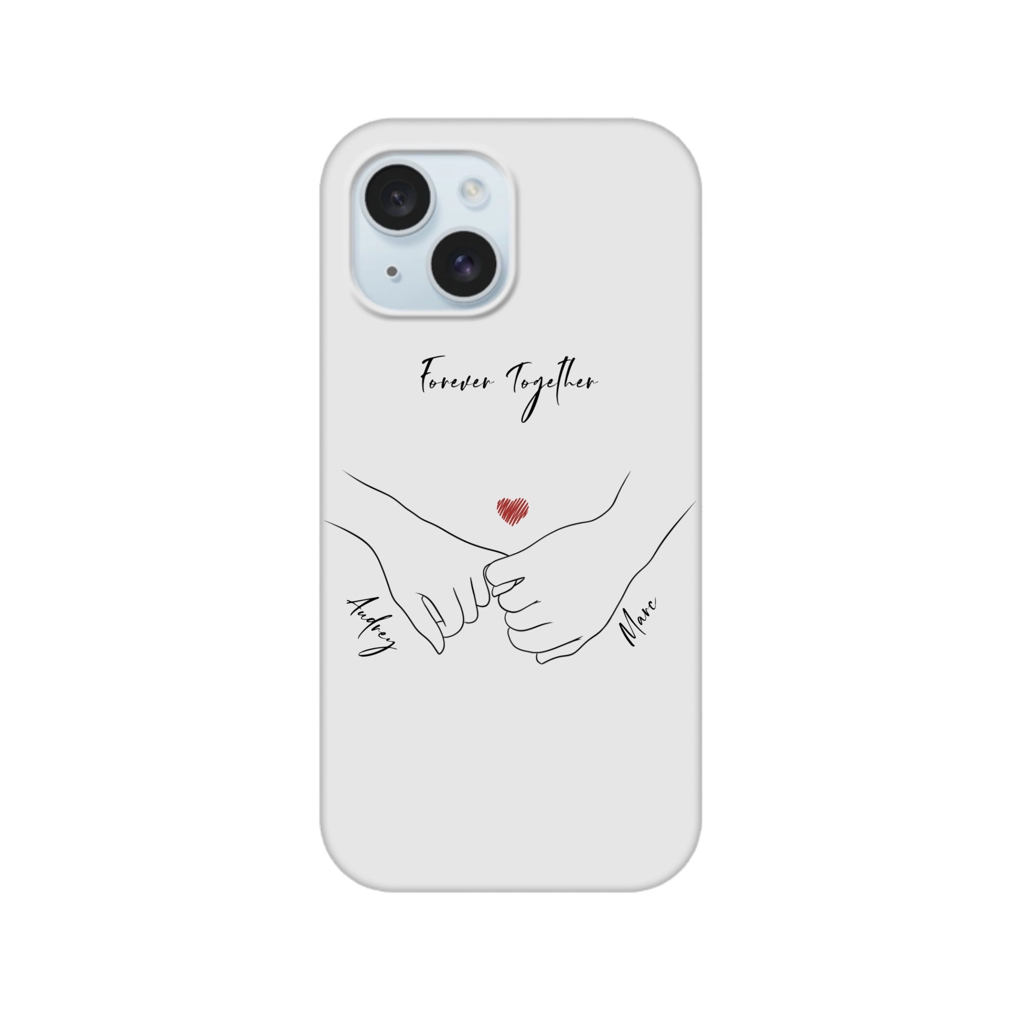 customized Phone Case Hands Couple