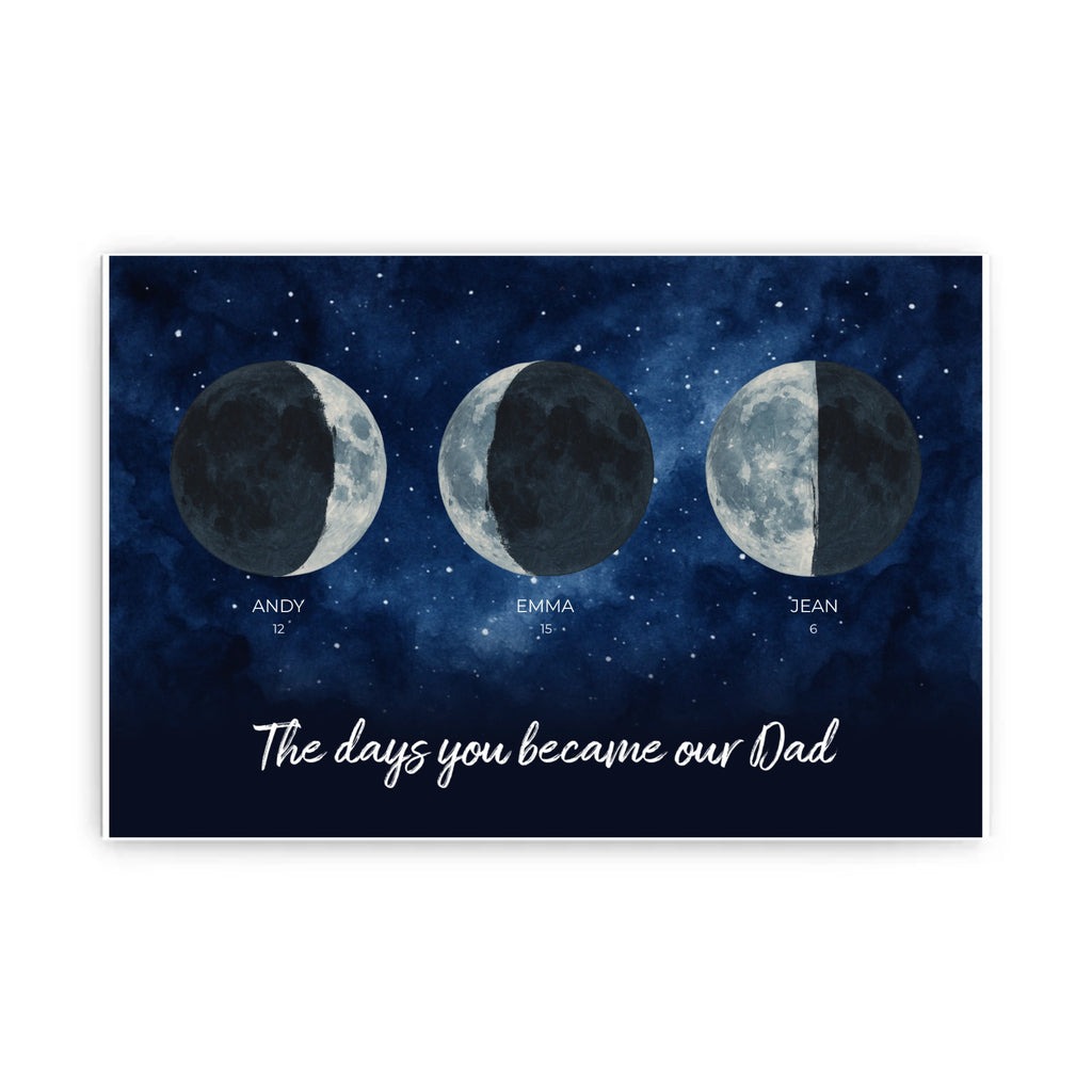 customized Poster The Days You Became Our Dad