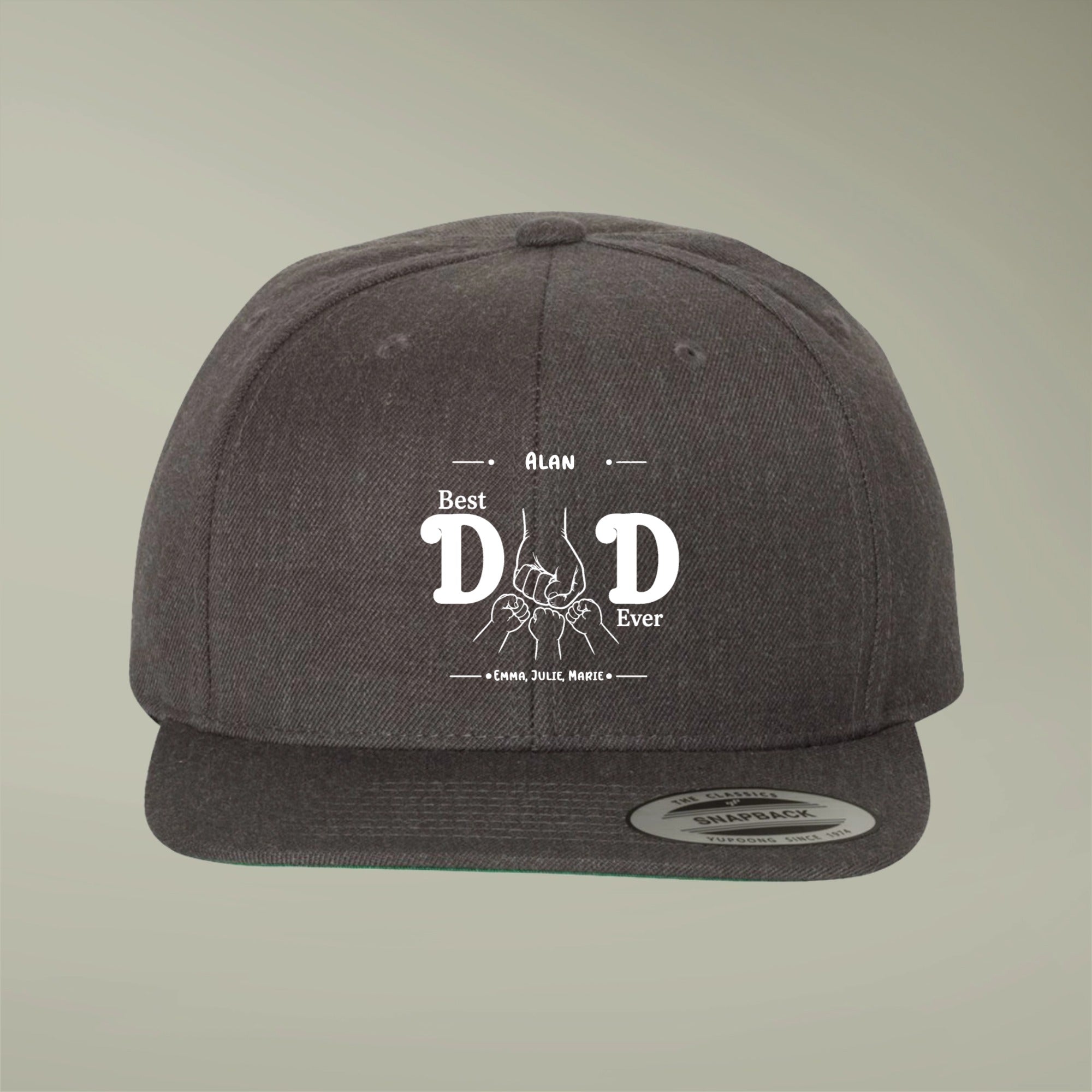 customized Snapback Hat Best Dada Ever