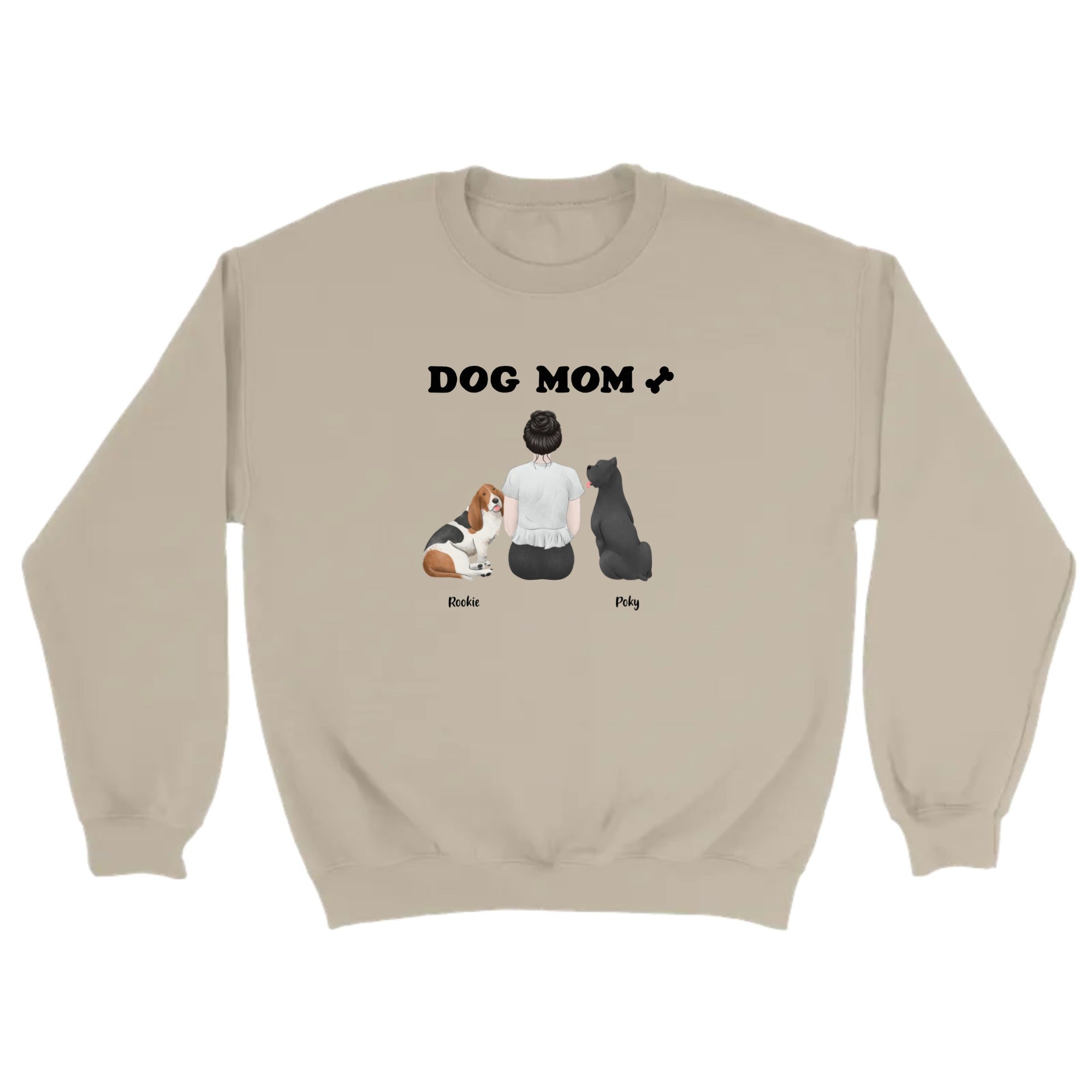 customized Sweatshirt Dog Mom