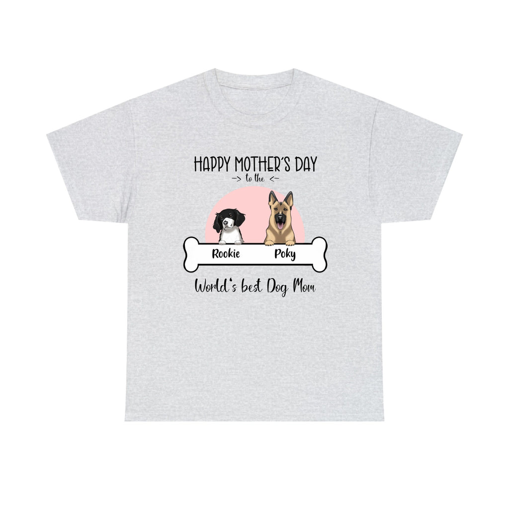 customized T-shirt Like World's Best Dog Mom