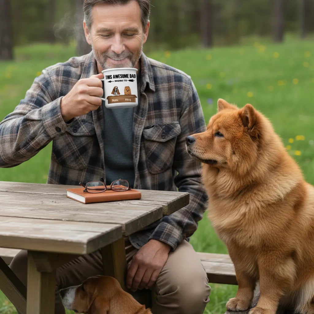 Personalized Camping Mug This Awesome Pet Dad