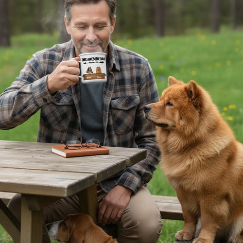 Personalized Camping Mug This Awesome Pet Dad