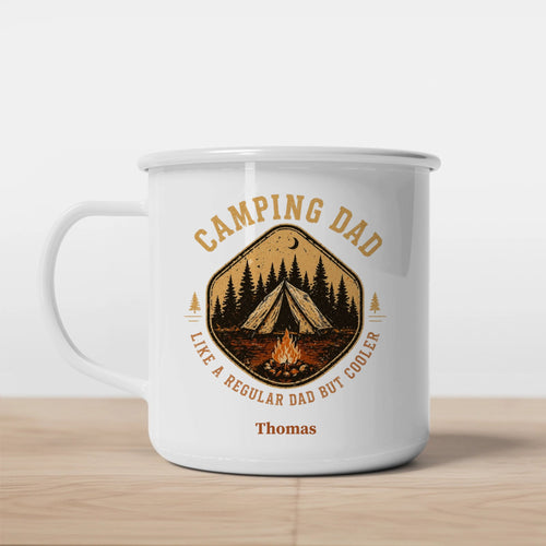 Personalized Camping Dad Mug