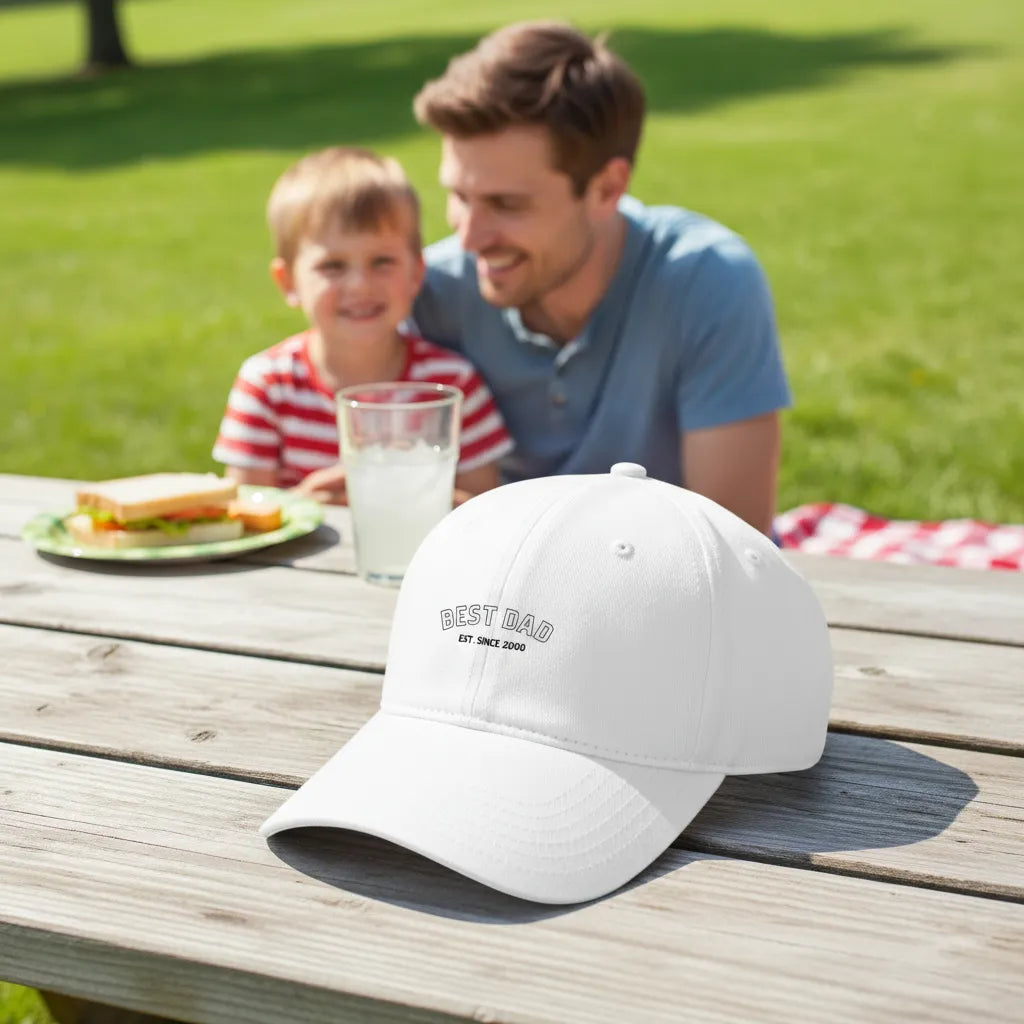 Personalized Baseball Cap Best Dad Since