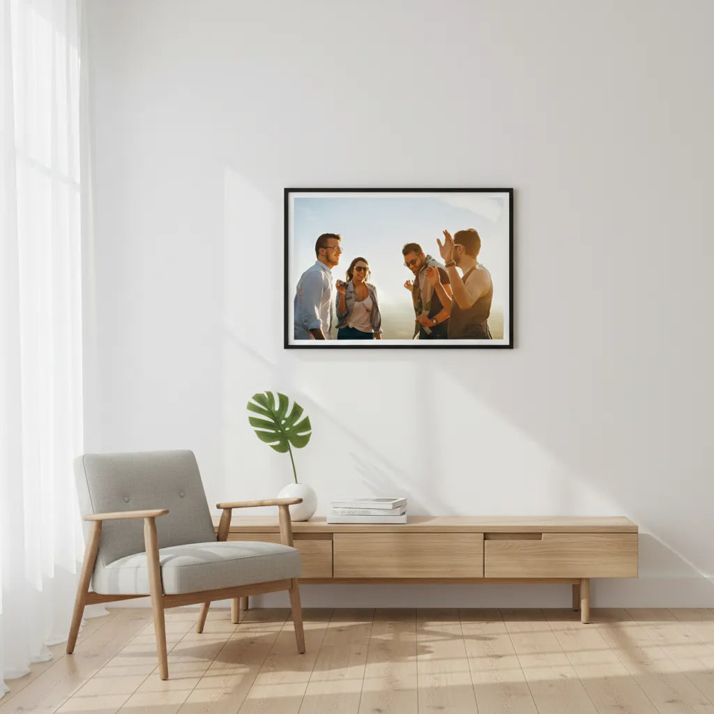Personalized Horizontal Poster With Photo